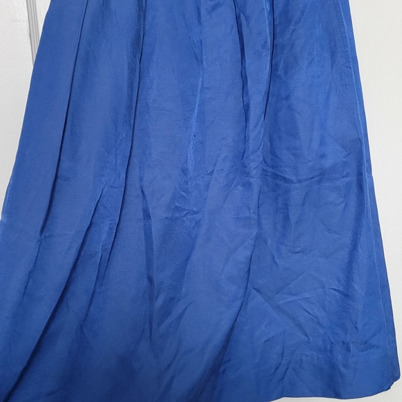 Blue A line skirt - Picture 2 of 7